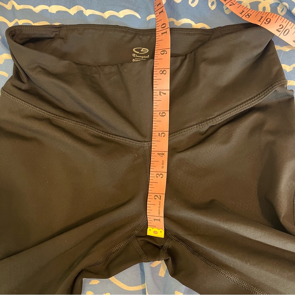 Champion C9 DuoDry Black with Mesh Detail Leggings Size M - Picture 10 of 14